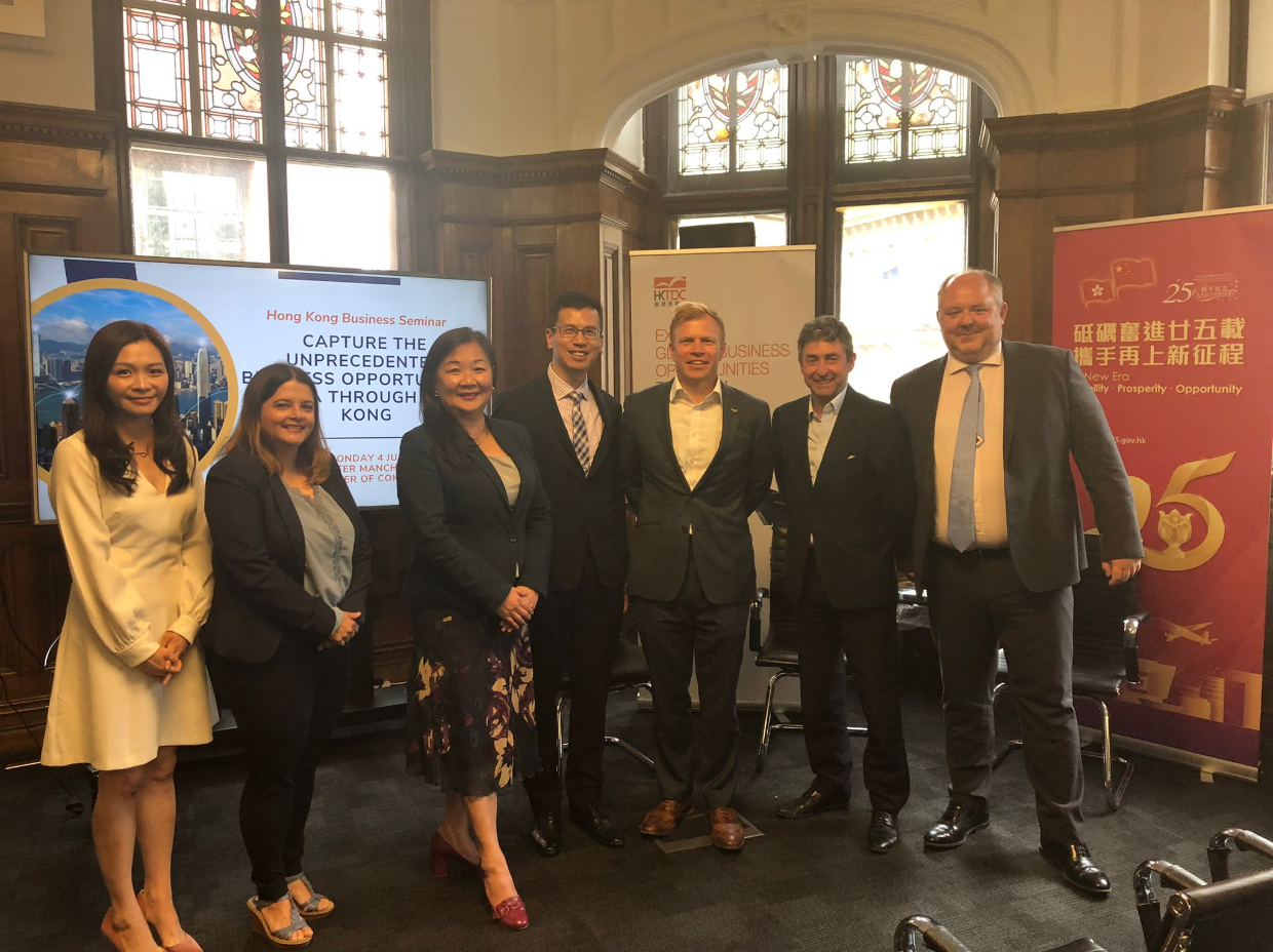 Business seminar in Manchester
