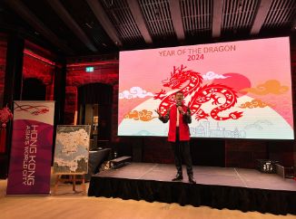 London ETO greets year of dragon in Denmark