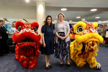 reception at International Maritime Organization