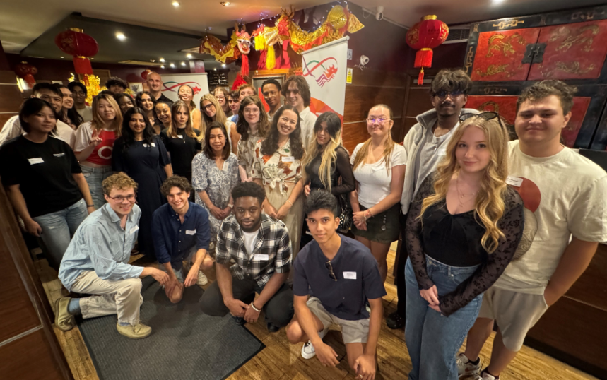 London Exchange Students luncheon